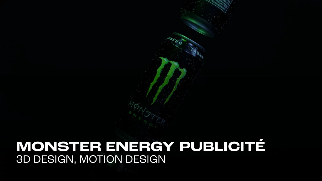 Miniature du projet Monster Energy Publicité